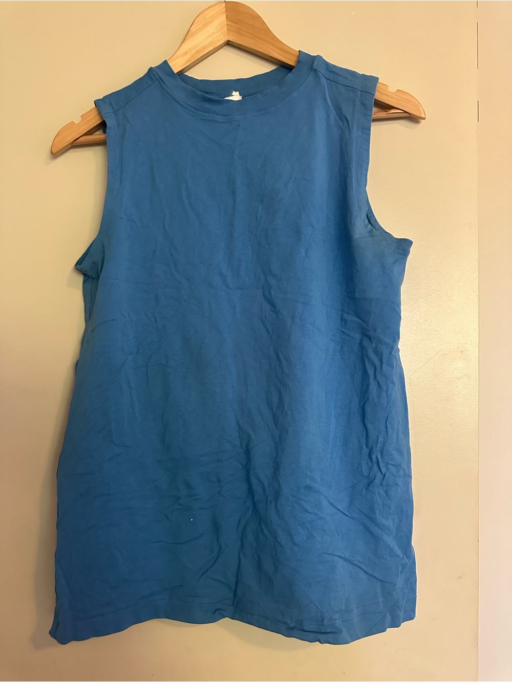 lululemon athletica Blue Sleeveless Muscle Tank